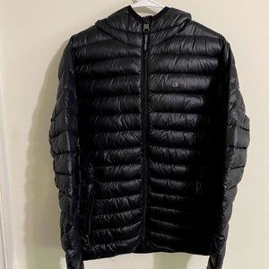 CALVIN KLEIN Men's Hooded & Quilted Packable Jacket